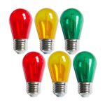 Imagen de Foco LED Vintage Orange E27 1W Colores Variados, Pack 6 Unidades con 61% de descuento oferta online | SuperCupon