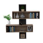 Imagen de Repisa Wall 2b Miel Plomo Tuhome con 52% de descuento oferta online | SuperCupon