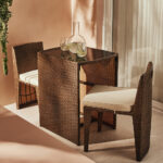Imagen de Set de terraza Tobelo mesa + 2 butacas Orange con 73% de descuento oferta online | SuperCupon