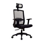 Imagen de Silla de Oficina Ergonomica Monk Synchro Negro Alta Bonno con 50% de descuento oferta online | SuperCupon
