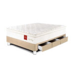 Imagen de Cama Royal Prince Cajones 1.5 plazas Champagne Paraiso con 50% de descuento oferta online | SuperCupon