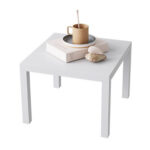 Imagen de Mesa Auxiliar Cuadrada 40x40cm Blanca Orange con 51% de descuento oferta online | SuperCupon