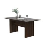 Imagen de Mesa de comedor Classic 160 color Habano Tuhome con 50% de descuento oferta online | SuperCupon