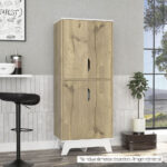 Imagen de Alacena Cocina Bicolor 4 Puertas Duna / Blanco con 51% de descuento oferta online | SuperCupon