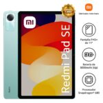 Imagen de Tablet Xiaomi Redmi Pad SE 11" 4 GB RAM 128 GB Verde Menta con 30% de descuento oferta online | SuperCupon
