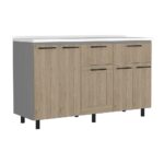Imagen de Mueble bajo 150cm Hasselt con lavadero Tuhome con 52% de descuento oferta online | SuperCupon