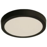 Imagen de Plafón LED Manzoni Negro con 51% de descuento oferta online | SuperCupon