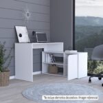 Imagen de Escritorio en L Blanco Melamina Rennes con 51% de descuento oferta online | SuperCupon