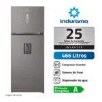 Imagen de REFRIGERADORA 466L CROMA CON DISPENSADOR con 34% de descuento oferta online | SuperCupon