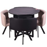 Imagen de Juego de Comedor VIVA HOME Redondo 4 Sillas con 50% de descuento oferta online | SuperCupon