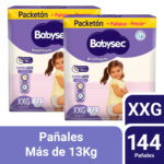 Imagen de Pack BABYSEC Pañales para Bebé Premium XXG Paquete 72un x 2un con 17% de descuento oferta online | SuperCupon