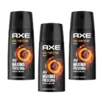 Imagen de Pack Deocolonia en Aerosol para Hombre AXE Dark Temptation Frasco 150ml x 3un con 34% de descuento oferta online | SuperCupon