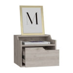 Imagen de Velador Busan Flotante Ceniza Tuhome con 50% de descuento oferta online | SuperCupon
