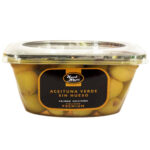 Imagen de Aceituna Verde sin Pepa HUERTO MEJÍA Paquete 230g con 16% de descuento oferta online | SuperCupon