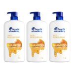 Imagen de Pack Shampoo HEAD & SHOULDERS Antiresequedad Frasco 1L x 3un con 28% de descuento oferta online | SuperCupon
