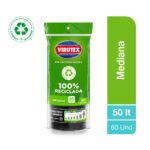 Imagen de Bolsa para Basura VIRUTEX Negra 50L Rollo 60un con 17% de descuento oferta online | SuperCupon
