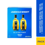 Imagen de Pack Whisky SOMETHING SPECIAL Botella 750ml + Whisky SOMETHING SPECIAL Botella 750ml con 16% de descuento oferta online | SuperCupon