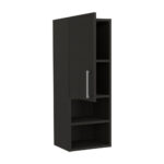 Imagen de Mueble auxiliar de baño Barcelona 1 Puerta Wengue Tuhome con 52% de descuento oferta online | SuperCupon