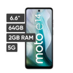 Imagen de Smartphone MOTOROLA E14 6.6" 2GB 64GB 13MP Gris con 35% de descuento oferta online | SuperCupon