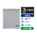 Imagen de Congeladora Sole SOLCONGH145 Horizontal 1 Puerta 145L Gris con 54% de descuento oferta online | SuperCupon