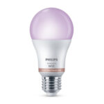 Imagen de Foco LED Philips E27 8W Wifi Wiz RGB con 55% de descuento oferta online | SuperCupon