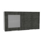 Imagen de Mueble alto Fendi - Roble Gris y Blanco Tuhome con 55% de descuento oferta online | SuperCupon