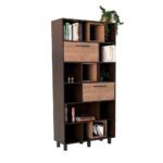 Imagen de Biblioteca Kaia Negro Amaderado Tuhome con 52% de descuento oferta online | SuperCupon