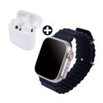 Imagen de Reloj Smartwatch Ultra 8 Negro Werken + Audífonos In Ear Inalámbricos TWS con 68% de descuento oferta online | SuperCupon