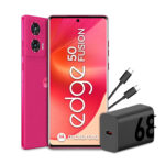 Imagen de Smartphone MOTOROLA Edge 50 Fusion 6.7" 8GB 256GB 50MP Pinkpeacock con 33% de descuento oferta online | SuperCupon