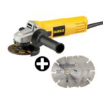 Imagen de Esmeril Angular 4 1/2" 750W + 3 Discos Segmentados 4 1/2" Dewalt con 50% de descuento oferta online | SuperCupon