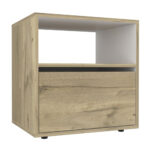 Imagen de Cómoda Kaia 4 cajones 2 puertas Caramelo Tuhome con 50% de descuento oferta online | SuperCupon
