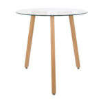 Imagen de Mesa Redonda Lima Vidrio Bonno con 50% de descuento oferta online | SuperCupon