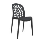 Imagen de Silla diseño Burbuja Negro Bonno con 50% de descuento oferta online | SuperCupon