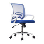Imagen de Silla de Oficina Atlantis Eco Polipropileno Azul/blanco Bonno con 50% de descuento oferta online | SuperCupon