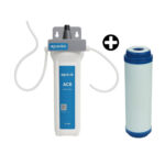 Imagen de COMBO Agua Vida: Purificador 1 Etapa Bajo Lavadero + Cartucho Repuesto Filtro Carbono Activado con 31% de descuento oferta online | SuperCupon