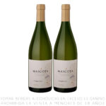 Imagen de Twopack Vino Blanco Chardonnay La Mascota Botella 750ml con 49% de descuento oferta online | SuperCupon