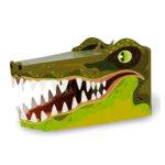 Imagen de Máscara 3D Fiesta Crafts para Armar Modelo Cocodrilo con 90% de descuento oferta online | SuperCupon