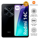Imagen de Smartphone 14C 256GB|4GB Redmi Midnight con 34% de descuento oferta online | SuperCupon